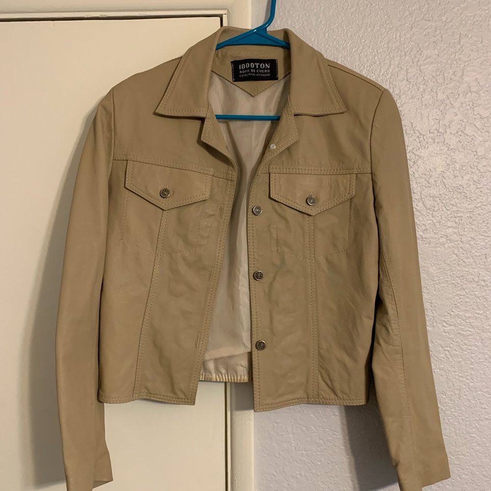 1000ton leather jacket - Picture 1 of 3